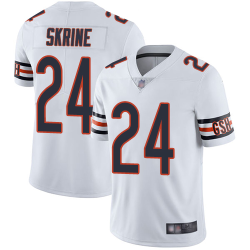 Chicago Bears Limited White Men Buster Skrine Road Jersey NFL Football #24 Vapor Untouchable